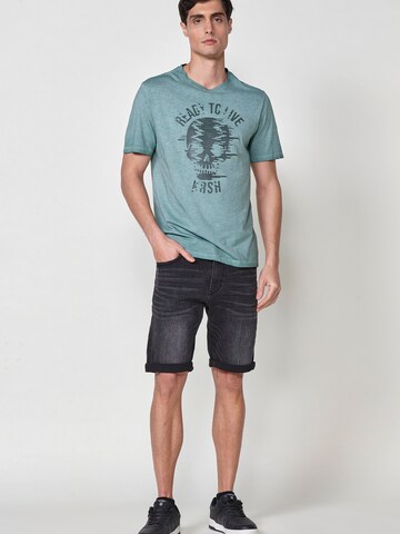 KOROSHI Shirt. in Grün