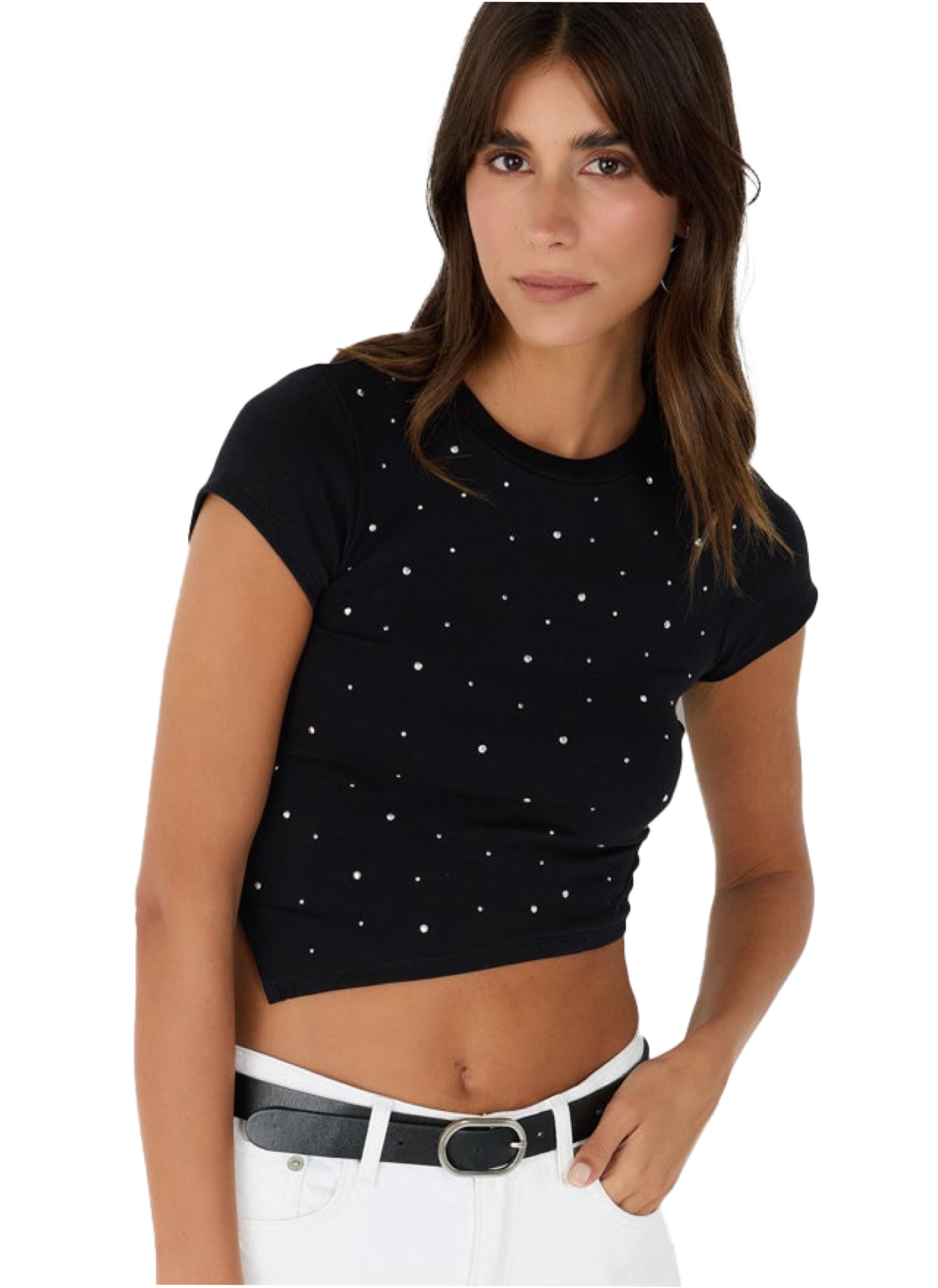 No Matter What T-Shirt in Schwarz: Vorderseite