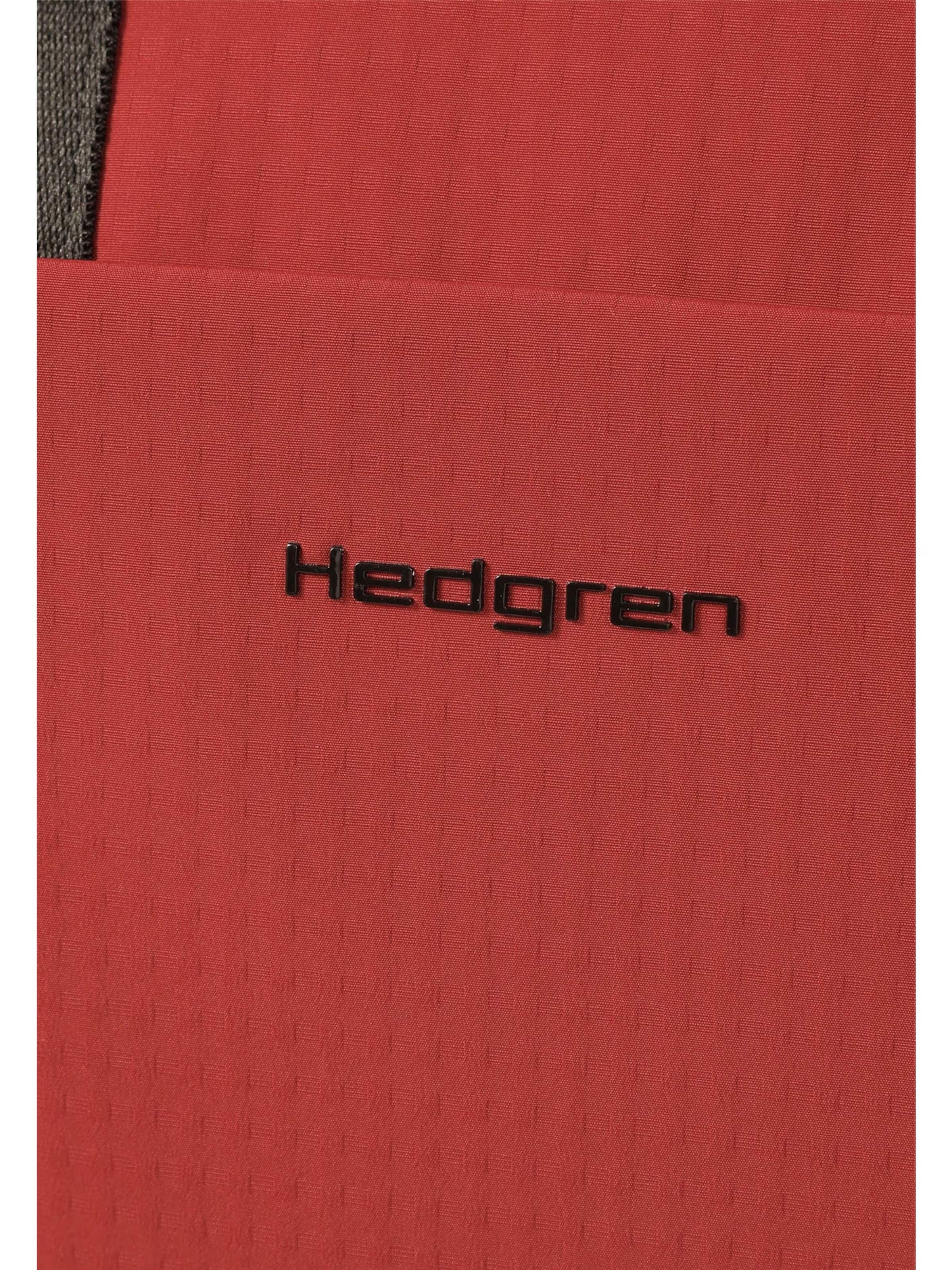 Hedgren Rugzak ' ORIZURU 18,9L ' in Rood: voorkant