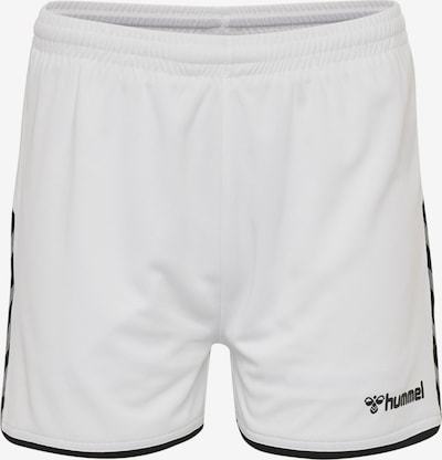 Hummel Παντελόνι φόρμας 'Poly' σε μαύρο / λευκό, Άποψη προϊόντος