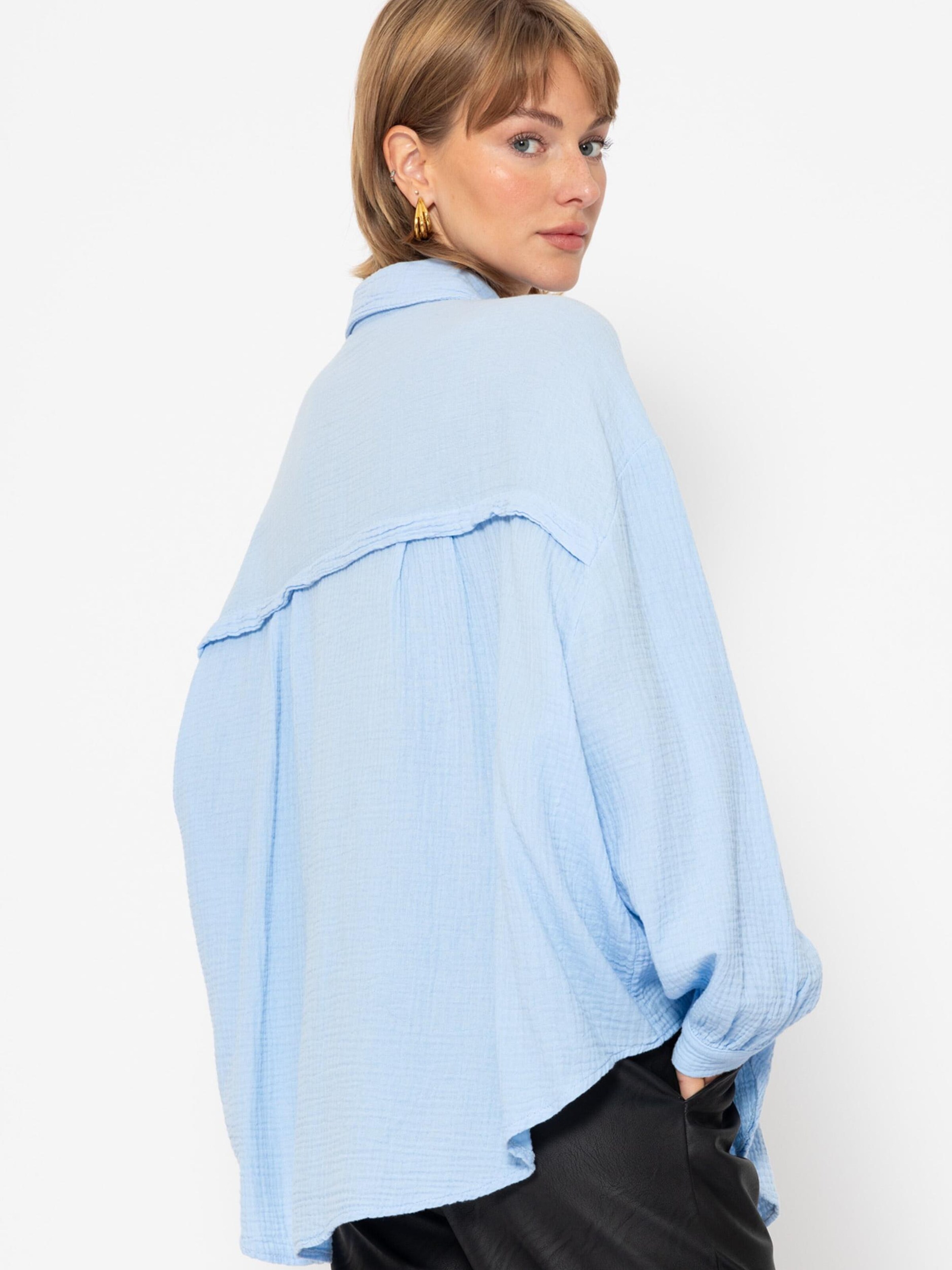 SASSYCLASSY Bluse 'kürzere Variante'‌‌‌‌ in Blau