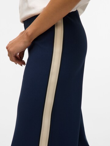 VERO MODA Wide leg Trousers 'VMBerlin' in Blue