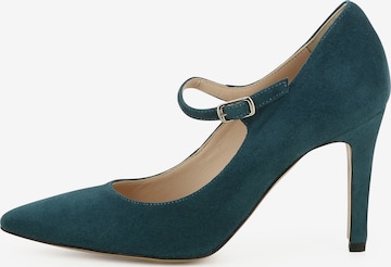 Escarpins 'ILARIA' EVITA en vert : devant