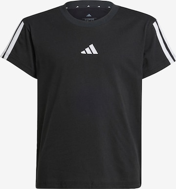 ADIDAS SPORTSWEAR - Camiseta funcional 'Essentials' en negro: frente