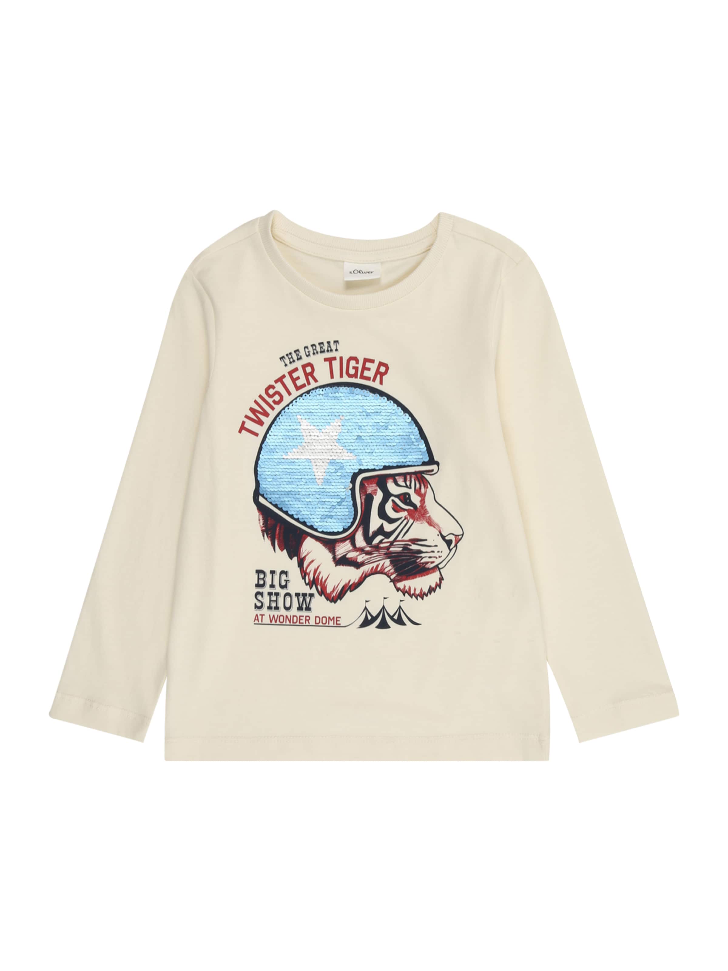 s.Oliver Shirt in Beige: Vorderseite