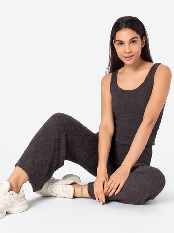ONLY PLAY Wide leg Sports trousers 'ELSY' in Grey