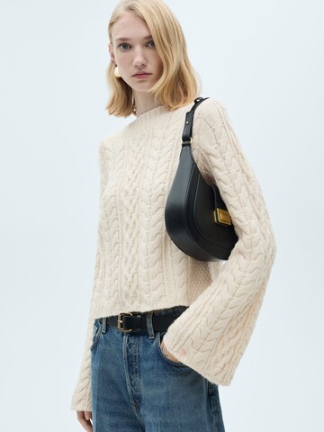 Pull-over 'BARQUERO' MANGO en beige : devant