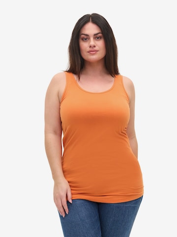 Zizzi Top in Oranje: voorkant