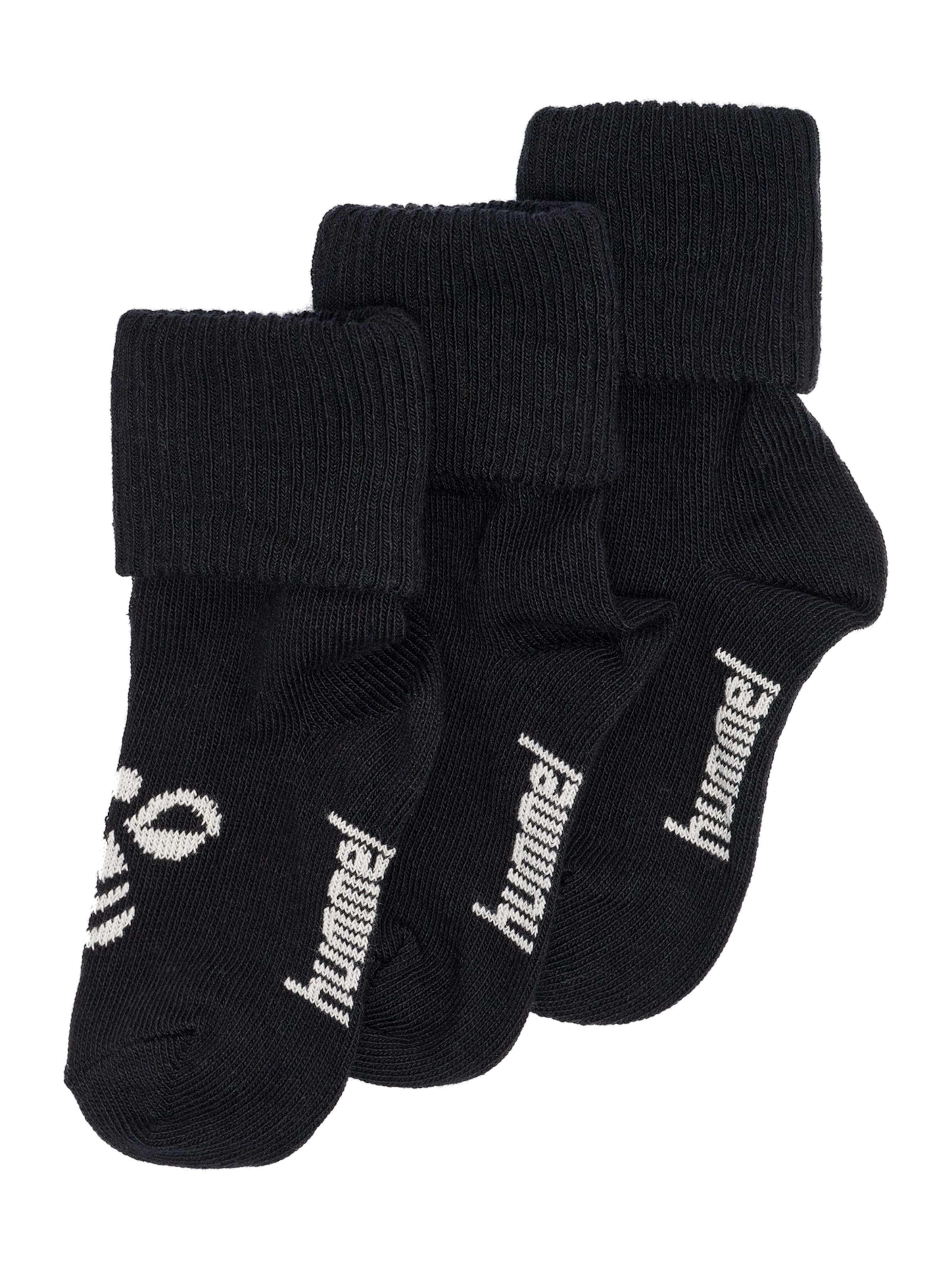 Calzino sportivo 'MINI BEE' di Hummel in nero: frontale