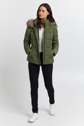Fransa Winter Jacket 'FRBAC JA 2' in Green