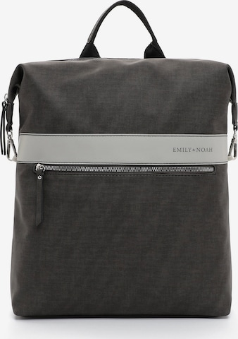 Emily & Noah Backpack ' E&N Bonnie ' in Grey: front