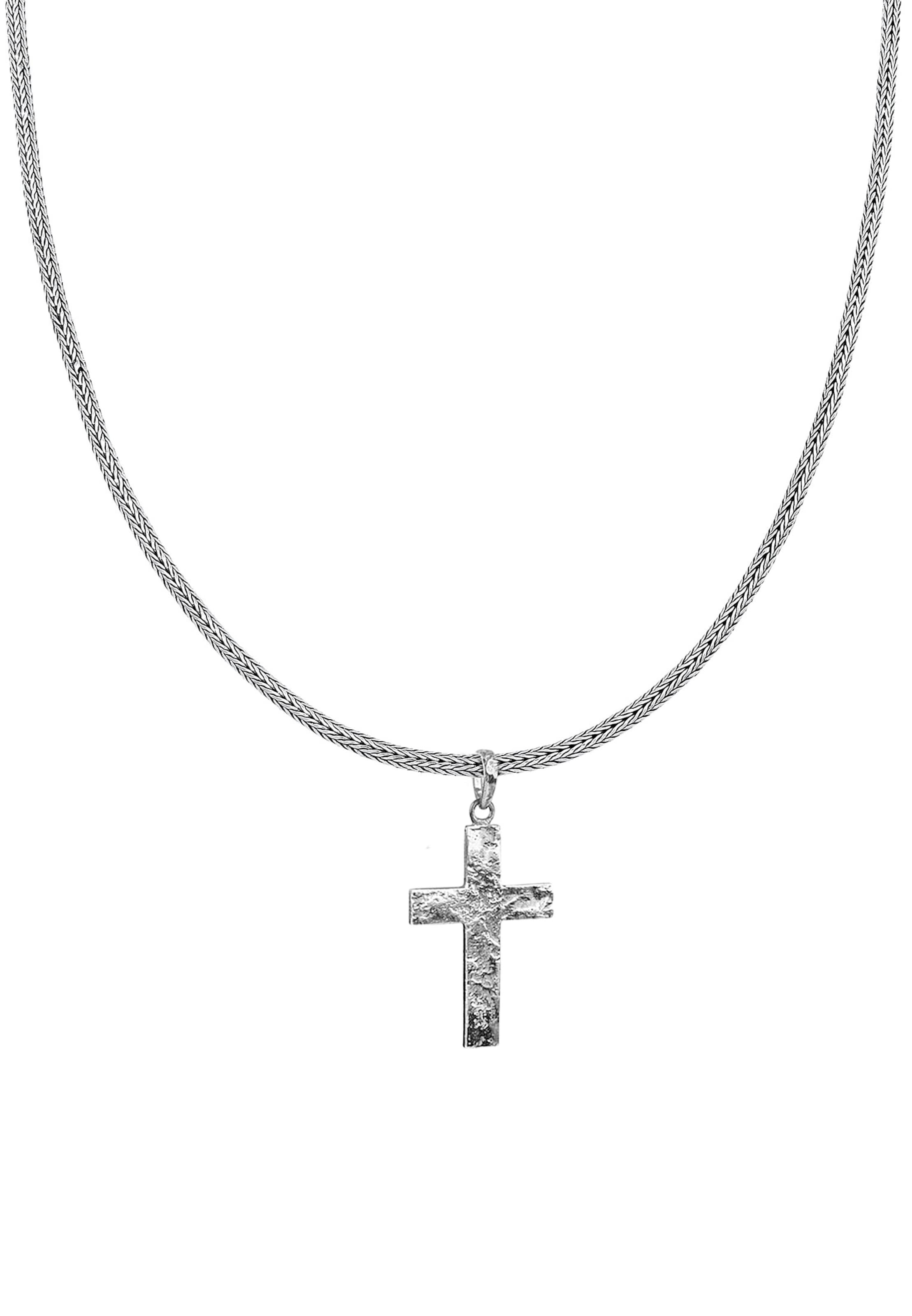 KUZZOI Ketting 'Kreuz' in Grijs