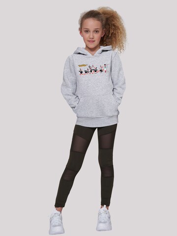 F4NT4STIC Sweatshirt 'Looney Tunes Daffy Duck' in Grijs