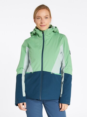 ZIENER Athletic Jacket 'TAIMI' in Green: front