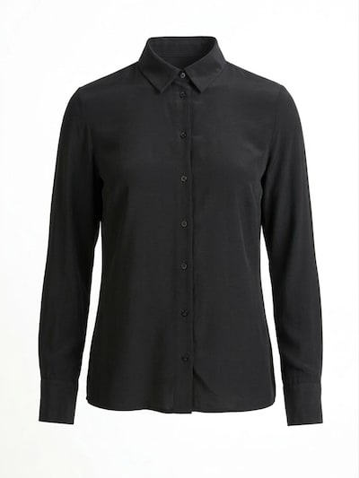 Posh Gear Blouse 'Seidenbluse Collettoseta' in Black, Item view