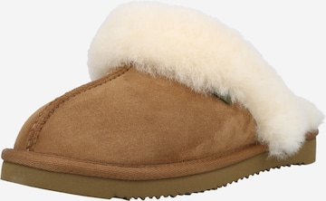 BULLBOXER Slippers in Brown: front