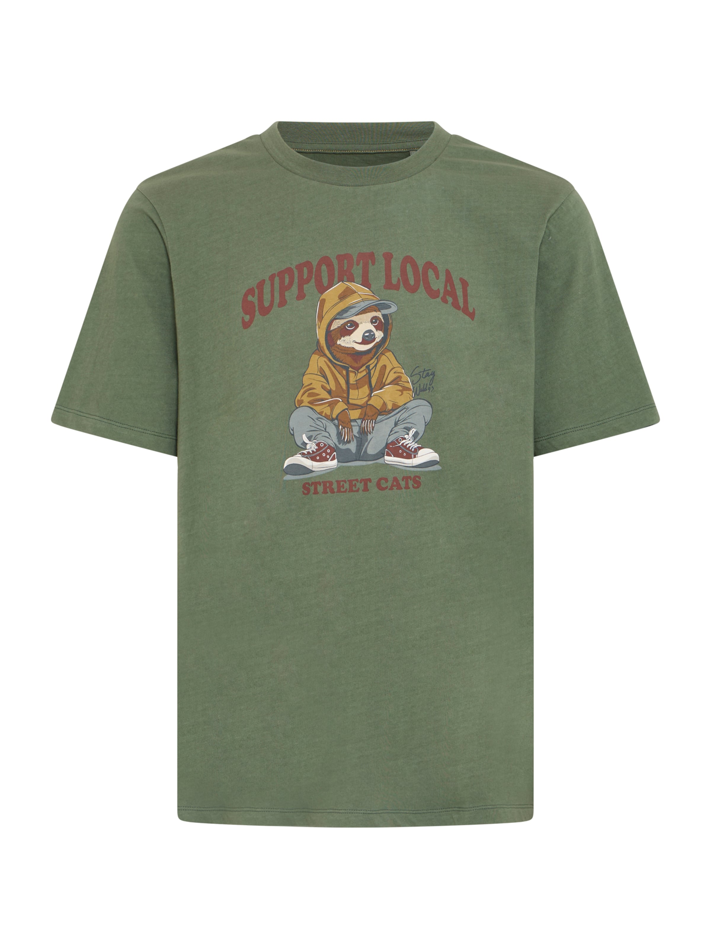 BLEND Tričko 'BHIRVING' - Zelená: predná strana