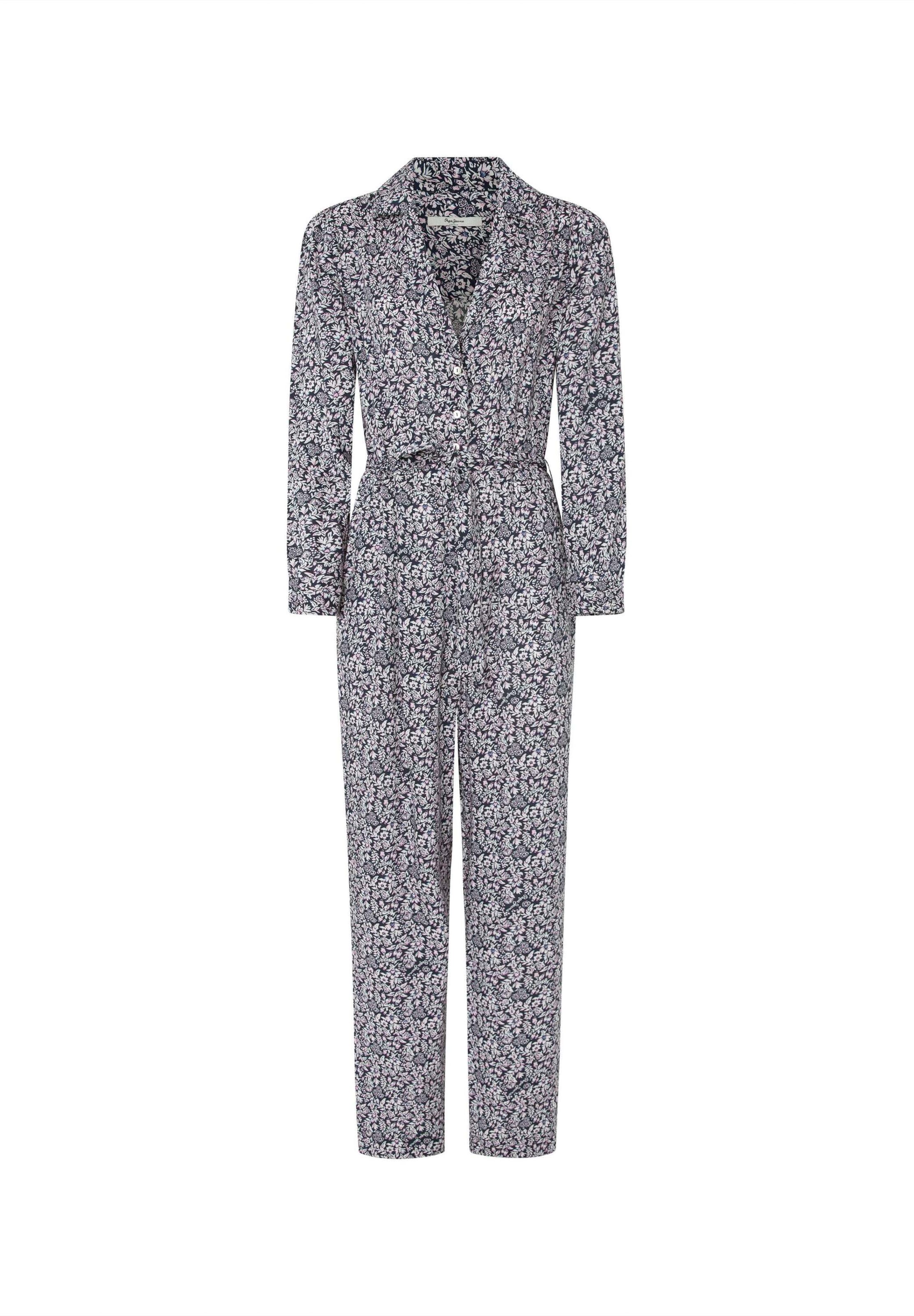 Pepe Jeans Jumpsuit ' LUCIE ' in Blauw: voorkant