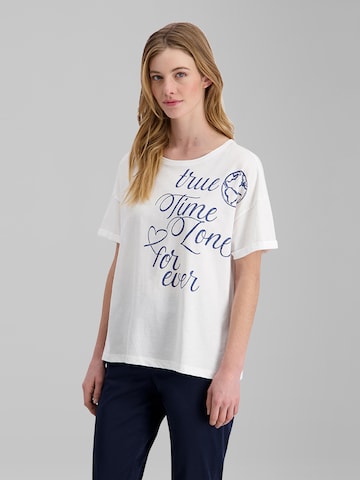 TIMEZONE T-Shirt 'Boxy' in Weiß: Vorderseite