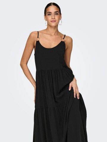 ONLY Καλοκαιρινό φόρεμα 'SANDIE' σε μαύρο