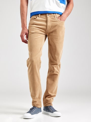 Slimfit Pantaloni de la GANT pe bej: față