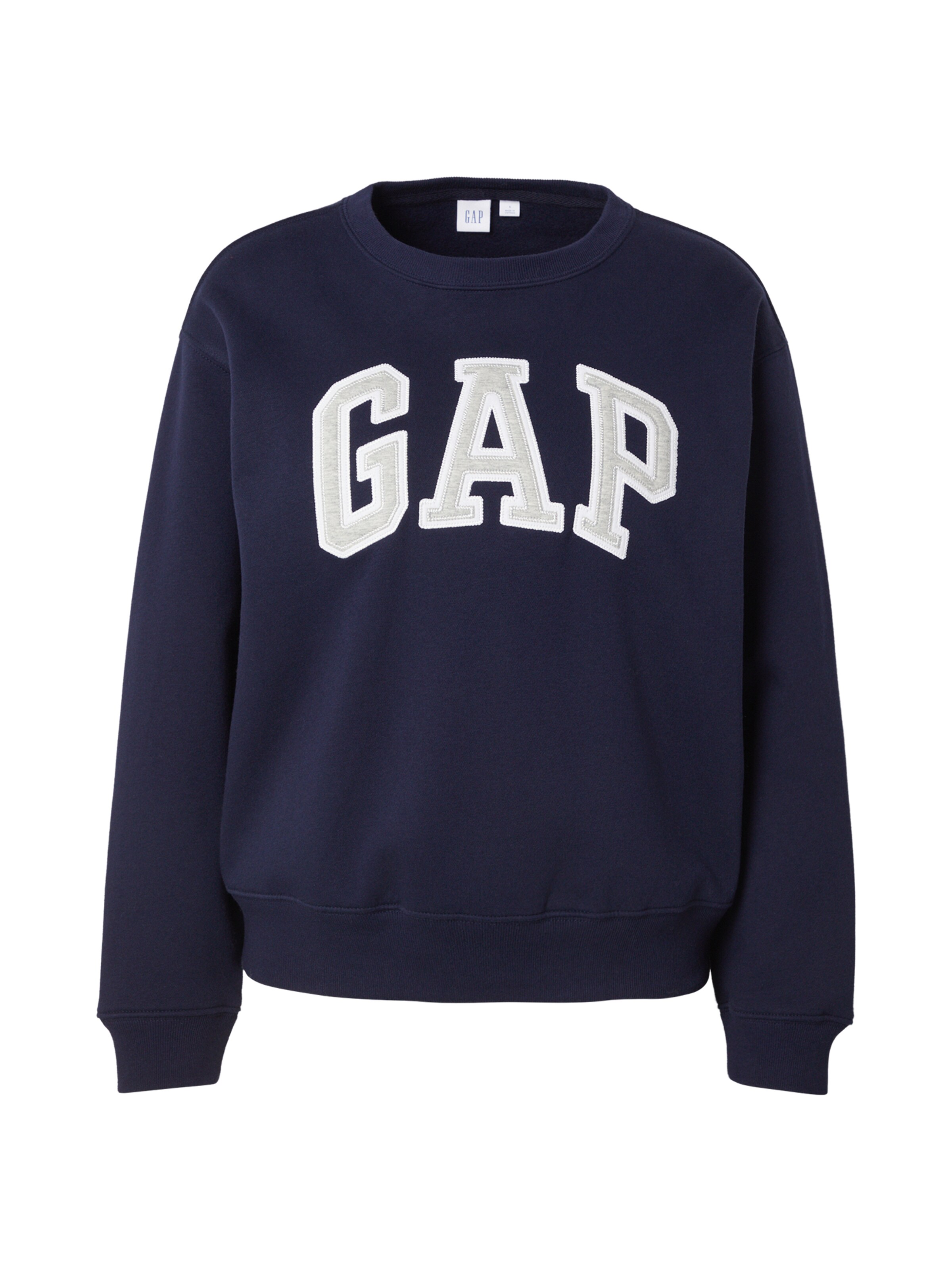 GAP Sweatshirt 'HERITAGE' in Blau: Vorderseite