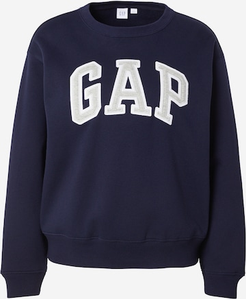 Sweat-shirt 'HERITAGE' GAP en bleu : devant