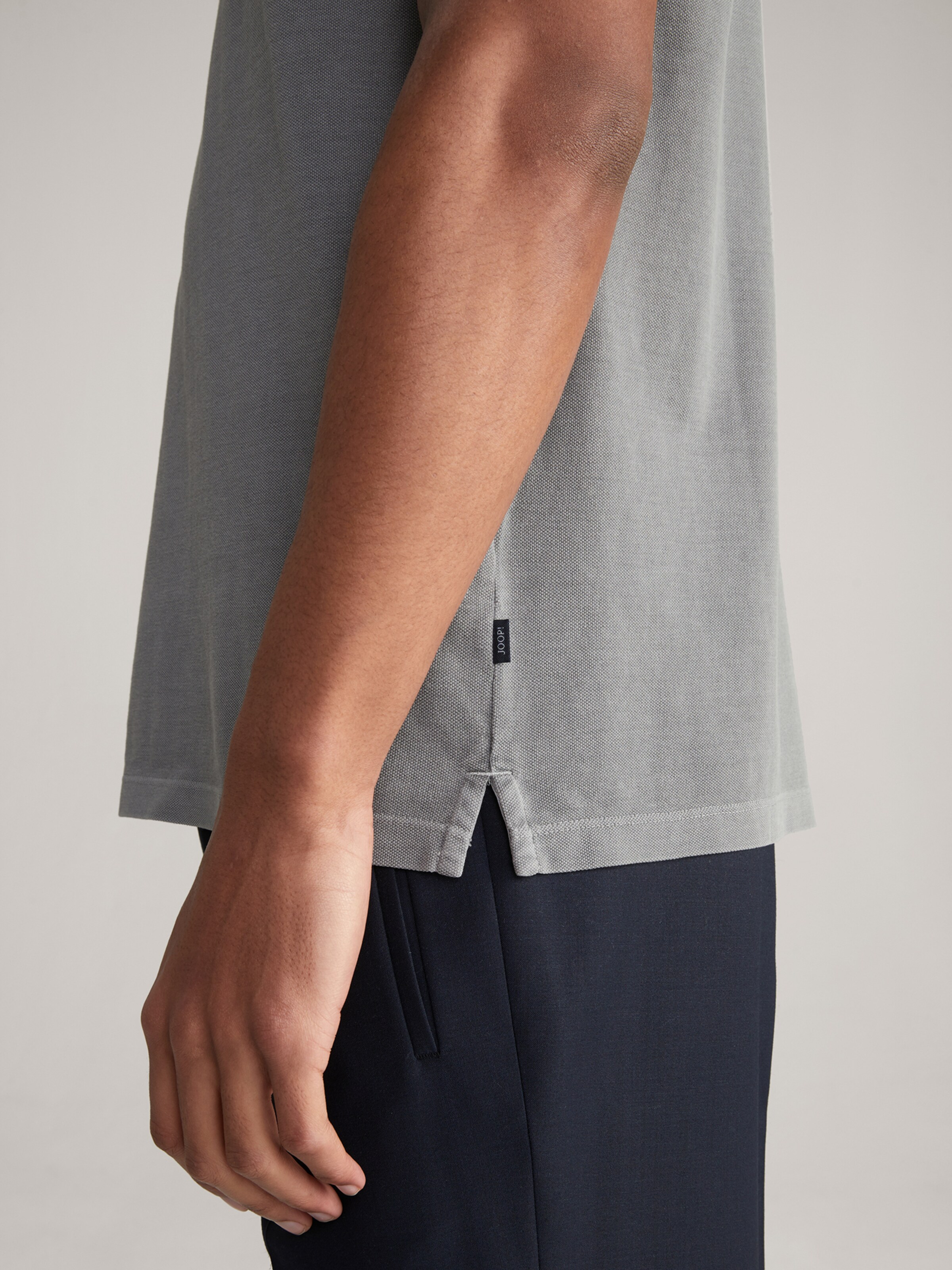 Männer Shirts JOOP Jeans Poloshirt 'Ambrosio' in Rauchgrau - DN12994 Männer Shirts JOOP Jeans Poloshirt 'Ambrosio' in Rauchgrau - DN12994