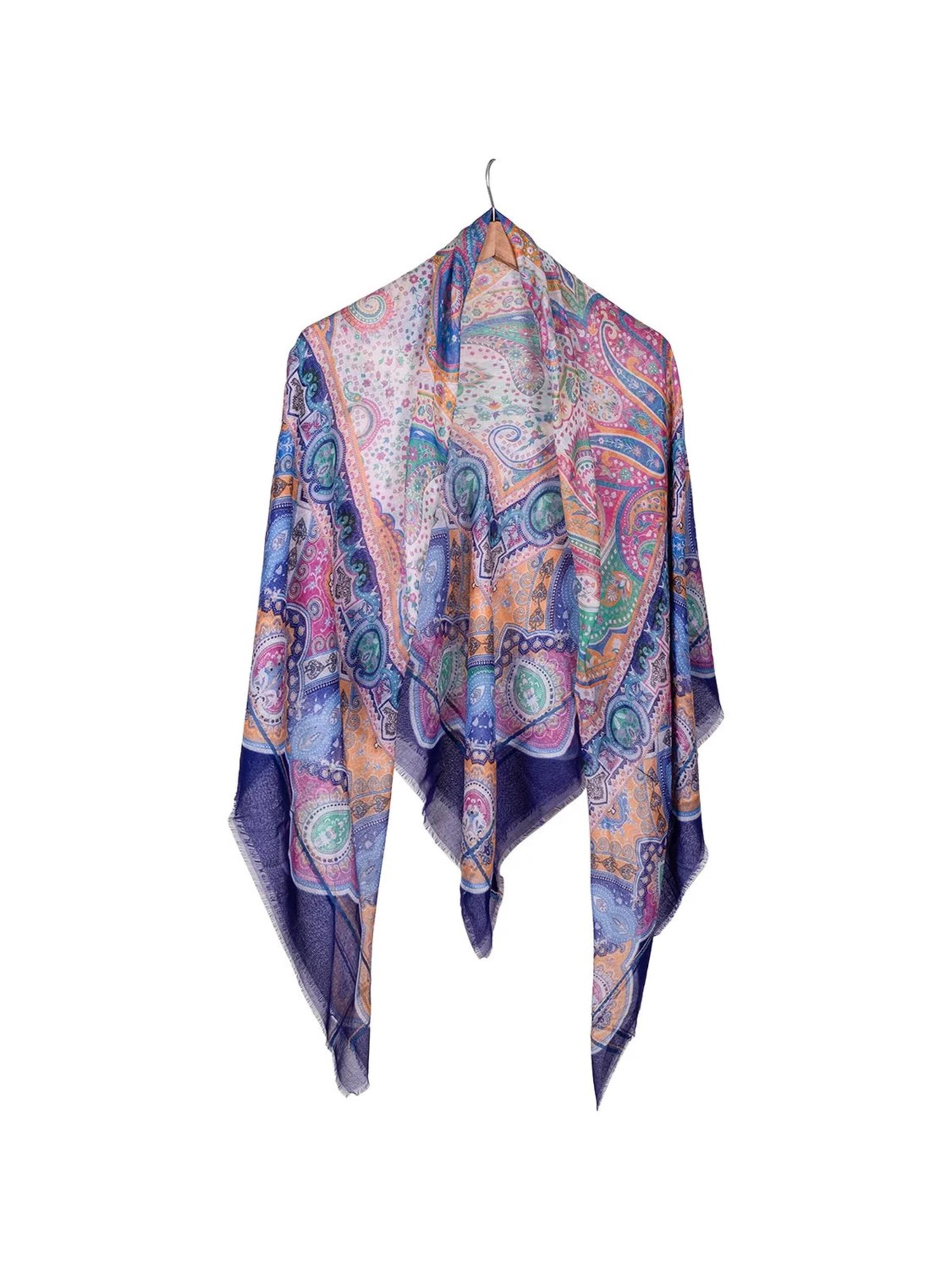 Écharpe SILK & CASHMERE en violet
