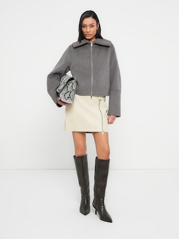 Samsøe Samsøe Between-Season Jacket 'Cleo' in Grey