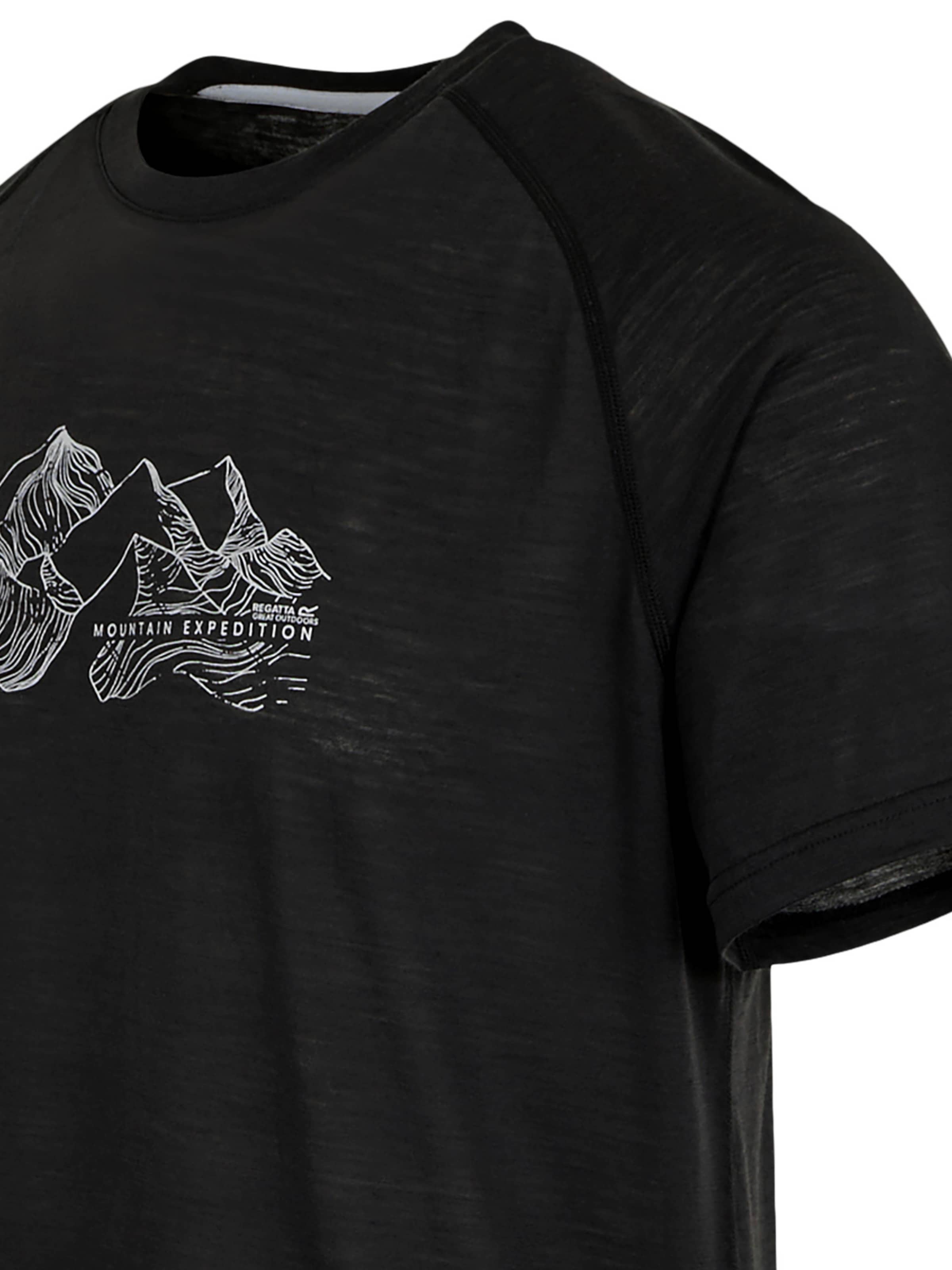 Maglietta intima 'Escade' di REGATTA in nero