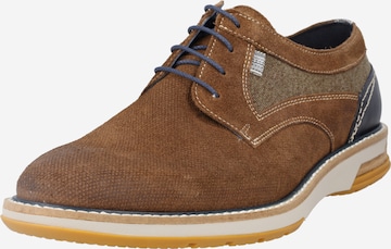 LLOYD Lace-up shoe 'DARRIS' in Brown: front