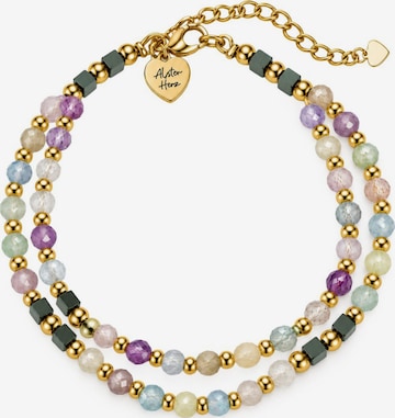 Alster Herz Bracelet 'Rainbow Bloom' in Mixed colours: front