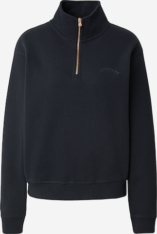 Superdry & Co Sweatshirt 'ESSENTIAL' i blå: framsida