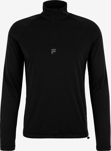 FILA Funktionsshirt 'ROYE' in Schwarz: predná strana