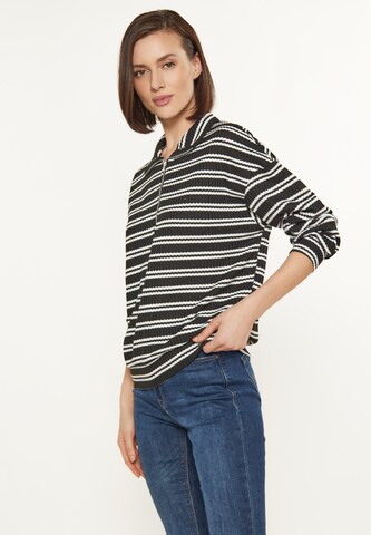 usha BLUE LABEL - Pullover em preto: frente