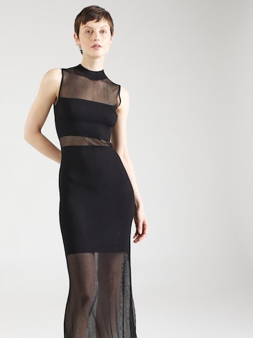 Karen Millen Πλεκτό φόρεμα σε μαύρο