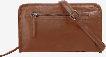 Pochette wou wou en marron : devant