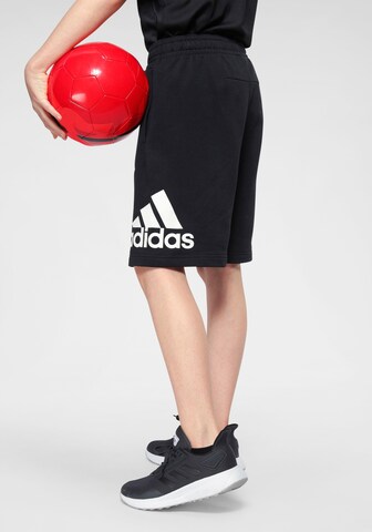 ADIDAS PERFORMANCE Regular Sporthose in Schwarz