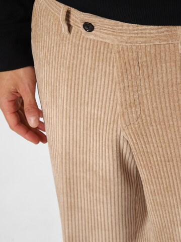 Loosefit Pantalon 'Ben' Finshley & Harding London en beige