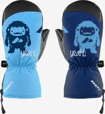 Zanier Gloves 'Yeahti' in Blue: front