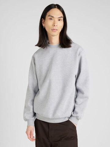 ABOUT YOU Sweatshirt 'Davin' in Grey: front