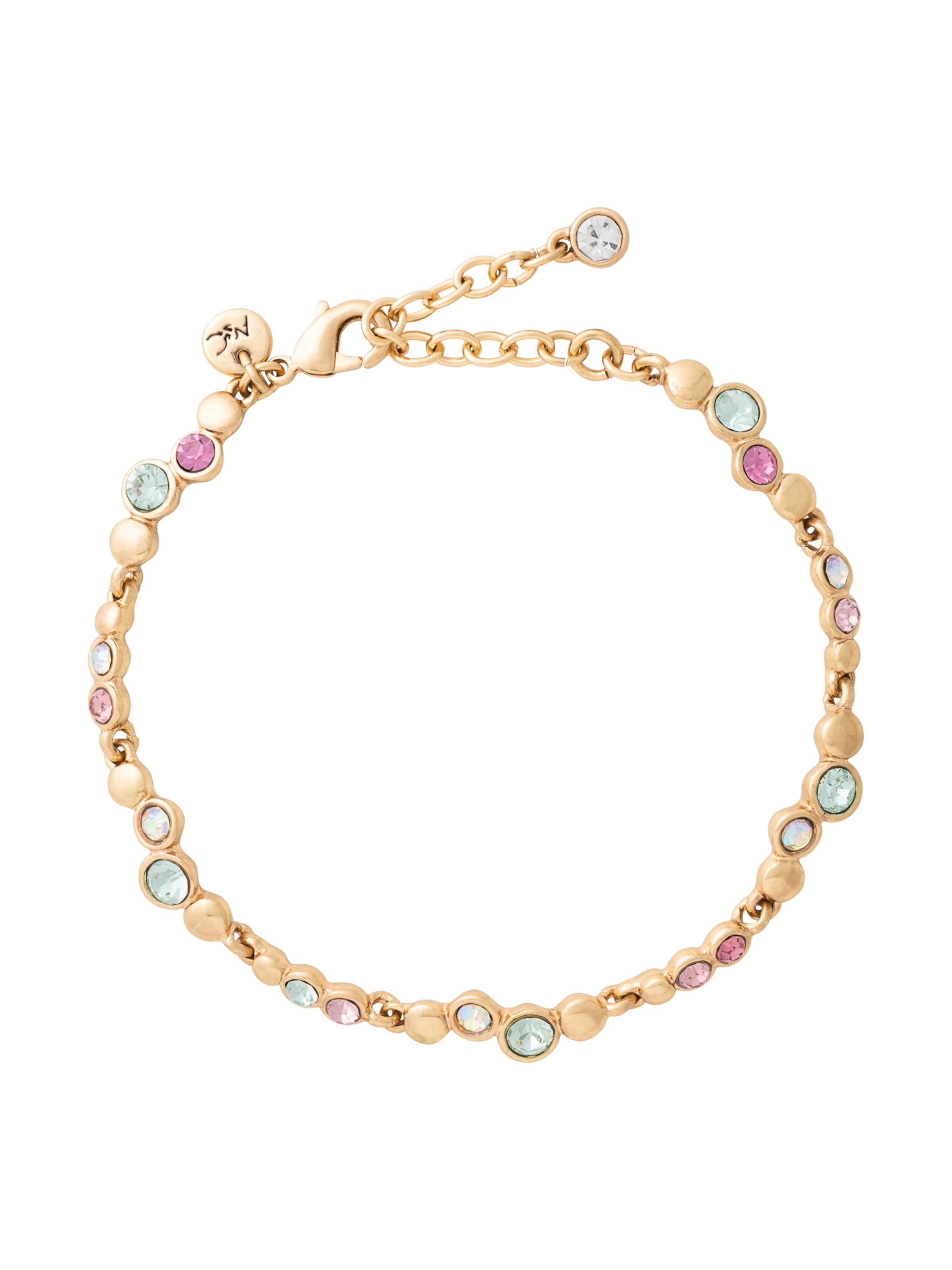 A&C Oslo – Nordic Design Jewellery Bracelet 'Sweet Droplets Multi' in Mixed colours: front