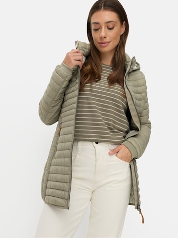 CAMEL ACTIVE Steppjacke aus recyceltem Polyamid in Grün