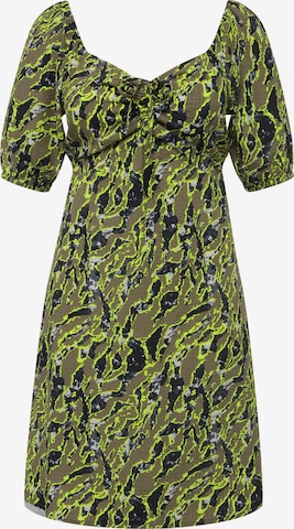 Studio Untold Dress in Green: front