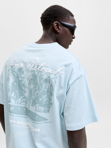 T-Shirt JACK & JONES en bleu