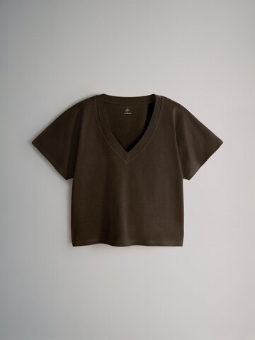 The Set T-Shirt in Braun