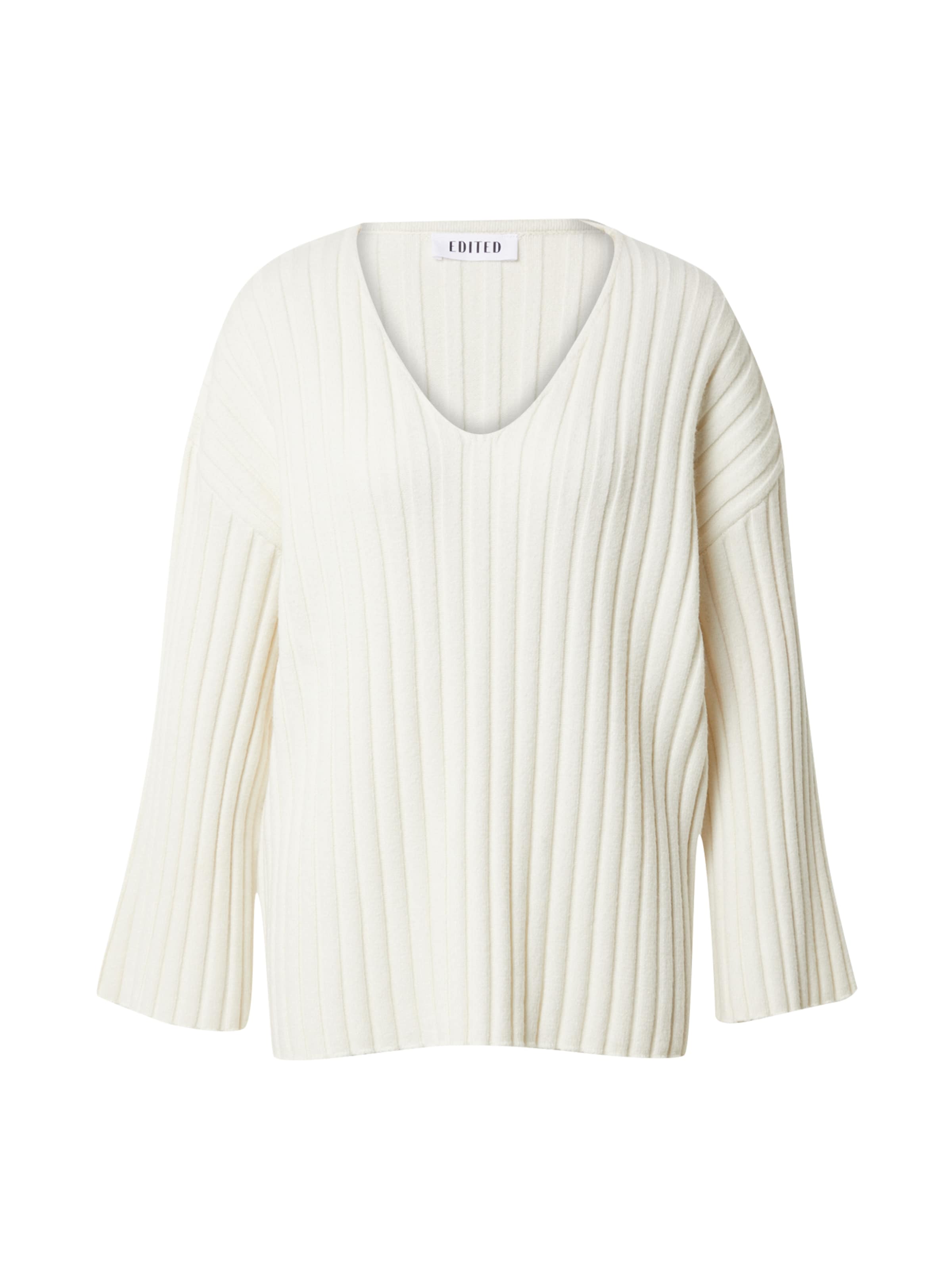 EDITED Pullover 'Cameron' in Beige: Vorderseite