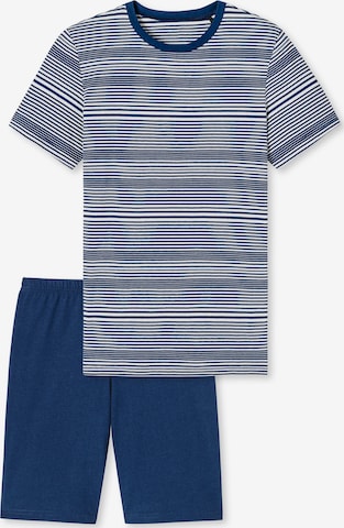 Pyjama 'Summer Camp' SCHIESSER en bleu : devant
