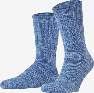 FALKE Socken 'Brooklyn' in Blau: Vorderseite